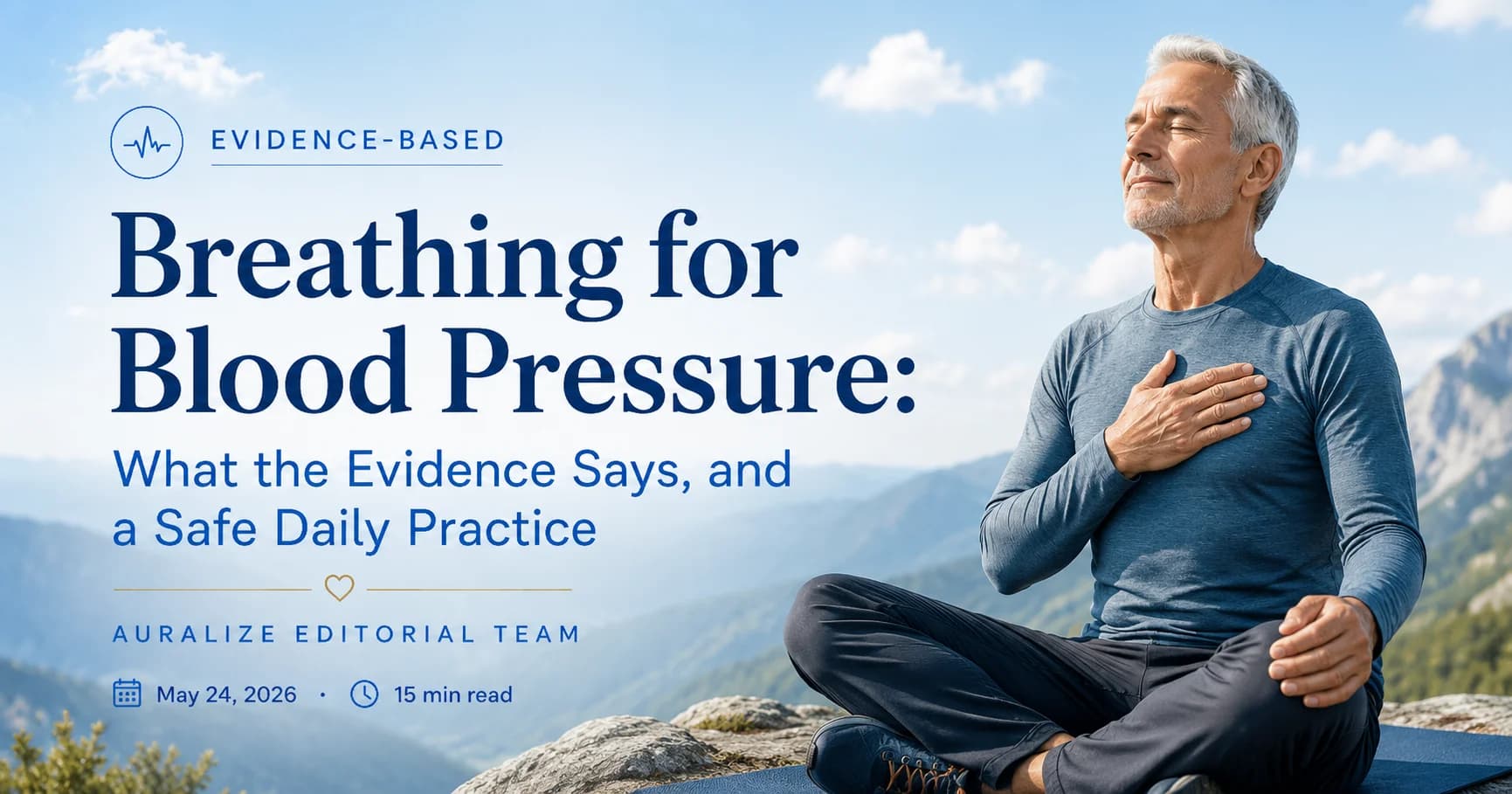 Breathing for Blood Pressure: What the Evidence Says, and a Safe Daily Practice