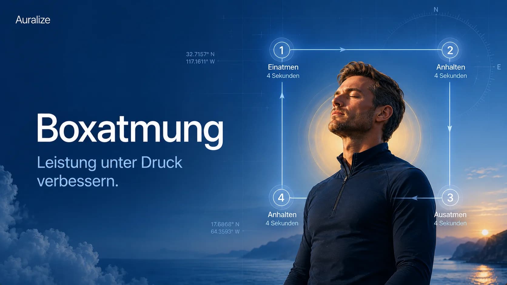 Boxatmung (Box Breathing): Wirkung, Wissenschaft und 4-4-4-4-Anleitung