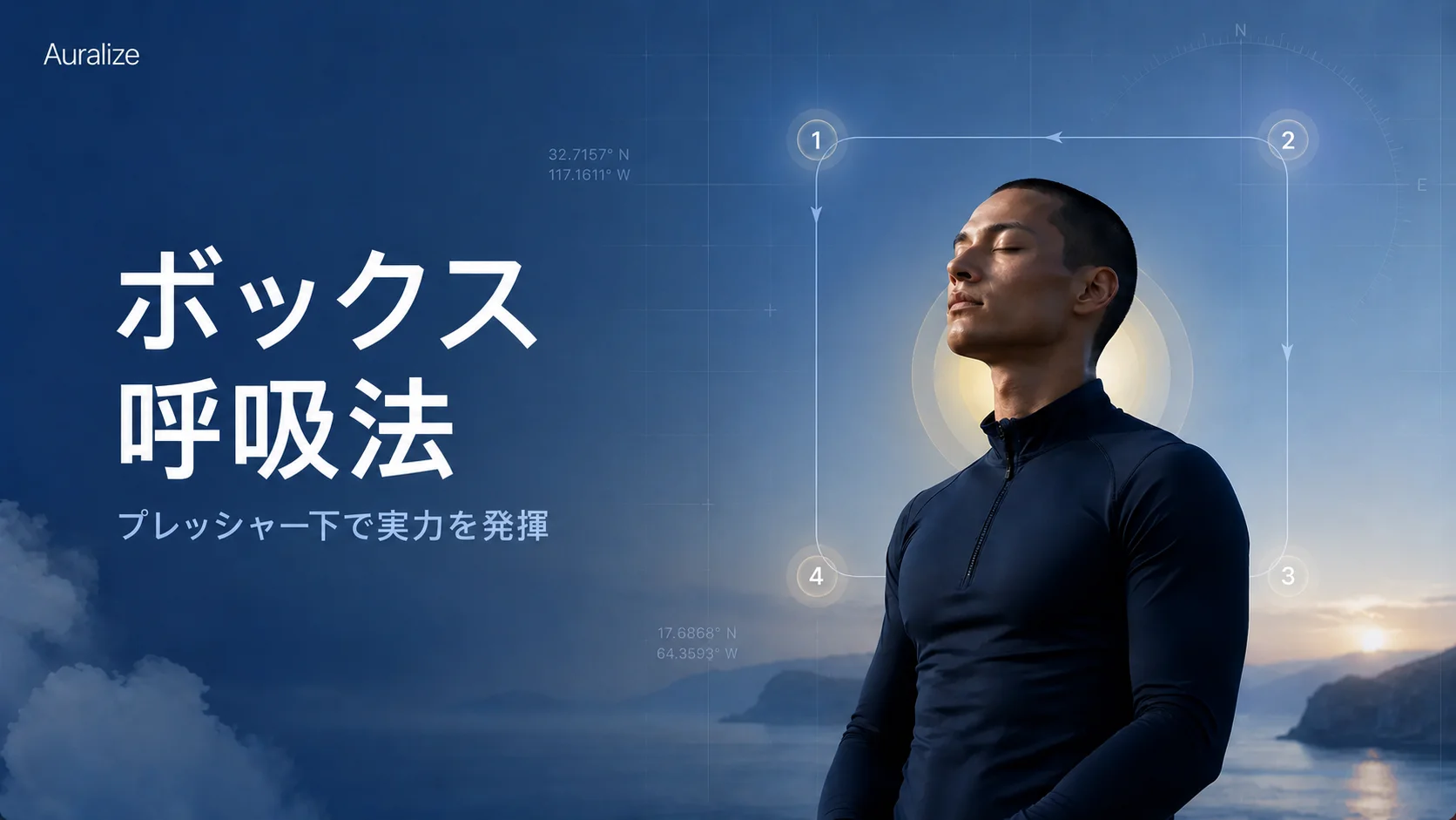 ボックス呼吸とは？4-4-4-4呼吸法の科学とやり方